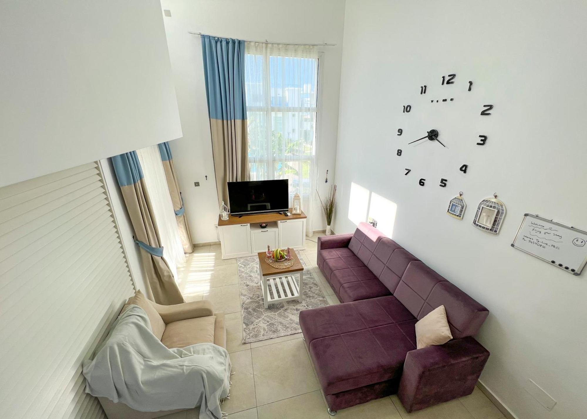 Garden Loft Apt With Pool In Alsancak Kyrenia Kyrenia  Exteriör bild